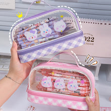 Load image into Gallery viewer, Bunny Kawaii Pencil Pouch
