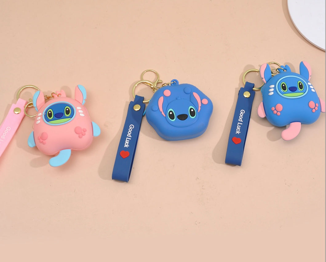 Stitch Silicone Coin Pouch