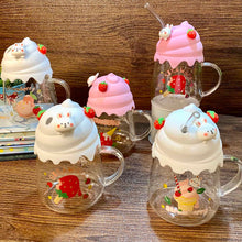 Load image into Gallery viewer, Transparent Strawberry Mug
