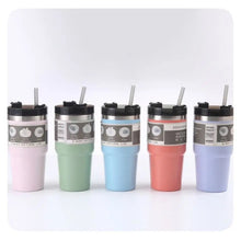 Load image into Gallery viewer, Hot &amp; Cold Coffee Tumbler(650ml)
