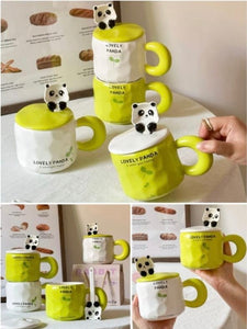 Cute Panda Spoon Mug