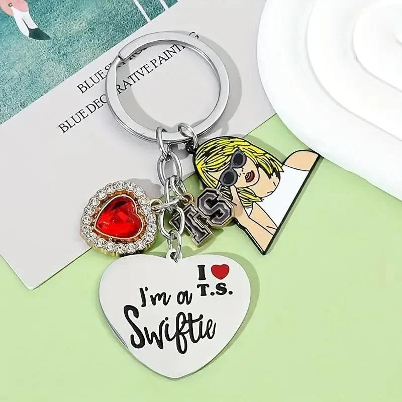 Taylor Swift Metal Keychain