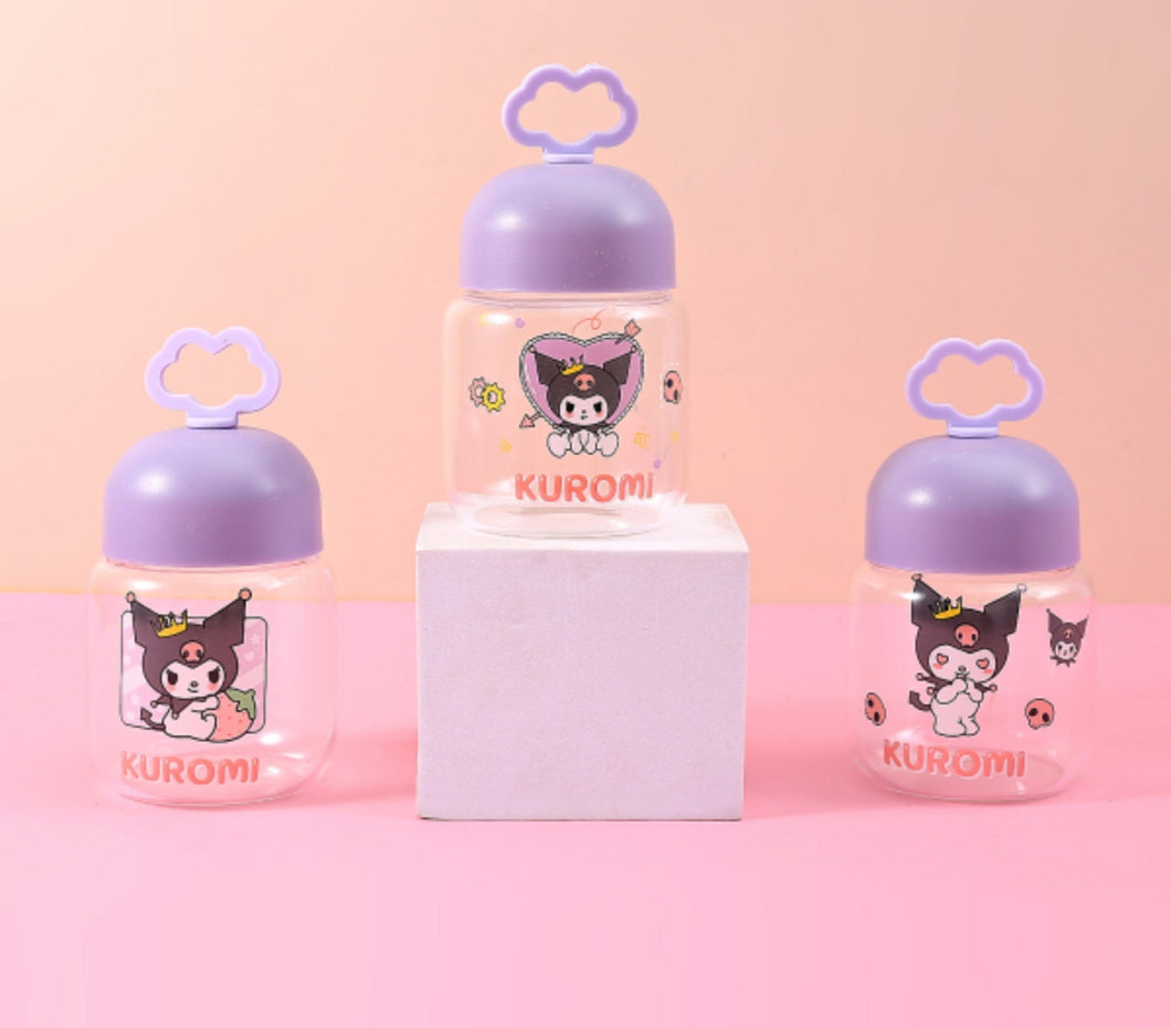 Kuromi Mini Glass Bottle