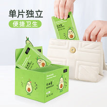 Load image into Gallery viewer, Avocado Facial Wet Wipes 50pcs Box
