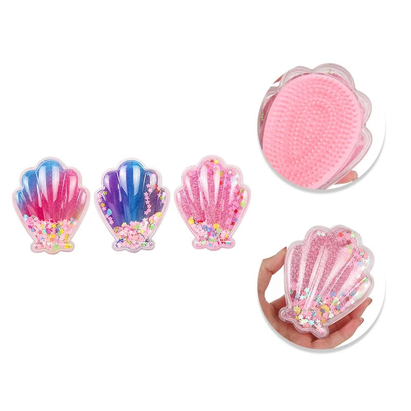 Shell Pocket Hair Brush