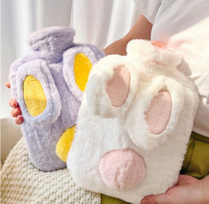 Bunny Ears Plush Hot Water Bag