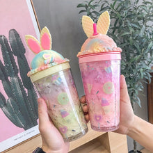 Load image into Gallery viewer, Rabbit Ear Ice Cream Sipper Glass
