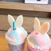 Load image into Gallery viewer, Rabbit Ear Ice Cream Sipper Glass
