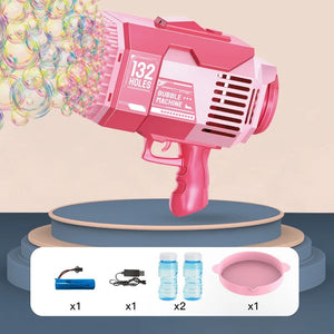 132 Holes Bubble Gun