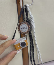 Load and play video in Gallery viewer, Vintage Camera Bag Charm
