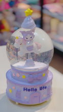 Load and play video in Gallery viewer, Kuromi Musical Snow Globe
