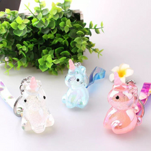 Load image into Gallery viewer, Unicorn Crystal Keychain
