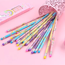 Load image into Gallery viewer, Unicorn Pencils 4pcs
