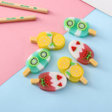 Load image into Gallery viewer, Fruit Popsicle Eraser (Set of 2)
