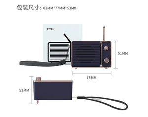 Mini Radio Bluetooth Speaker