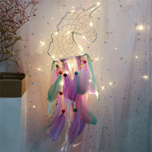 Load image into Gallery viewer, Unicorn Led Dream Catcher
