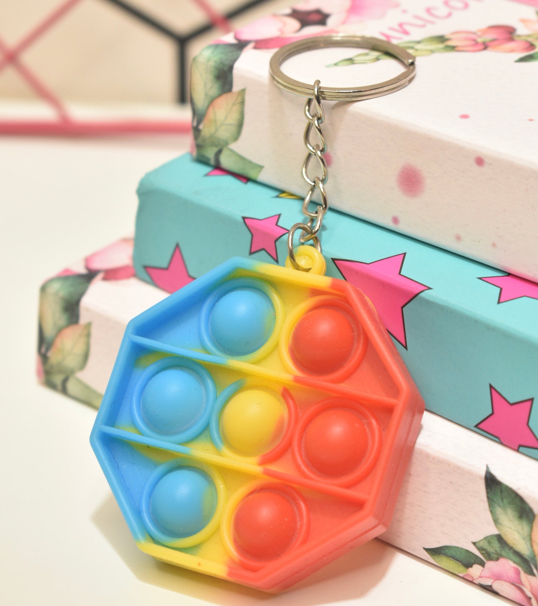 Key Rings Popit Popit Mini Keychains – Chains & Charms