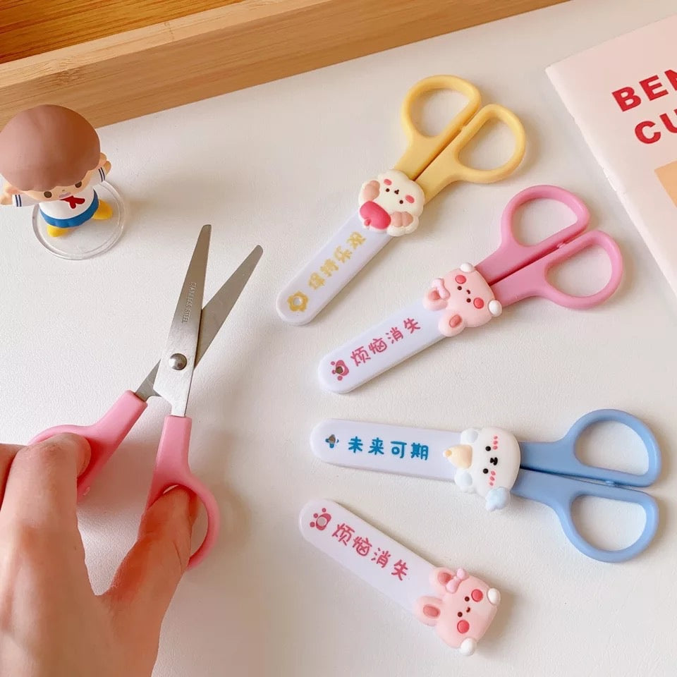 Bunny Scissors Light Pink Cute Scissors Scissors Cute Accessories