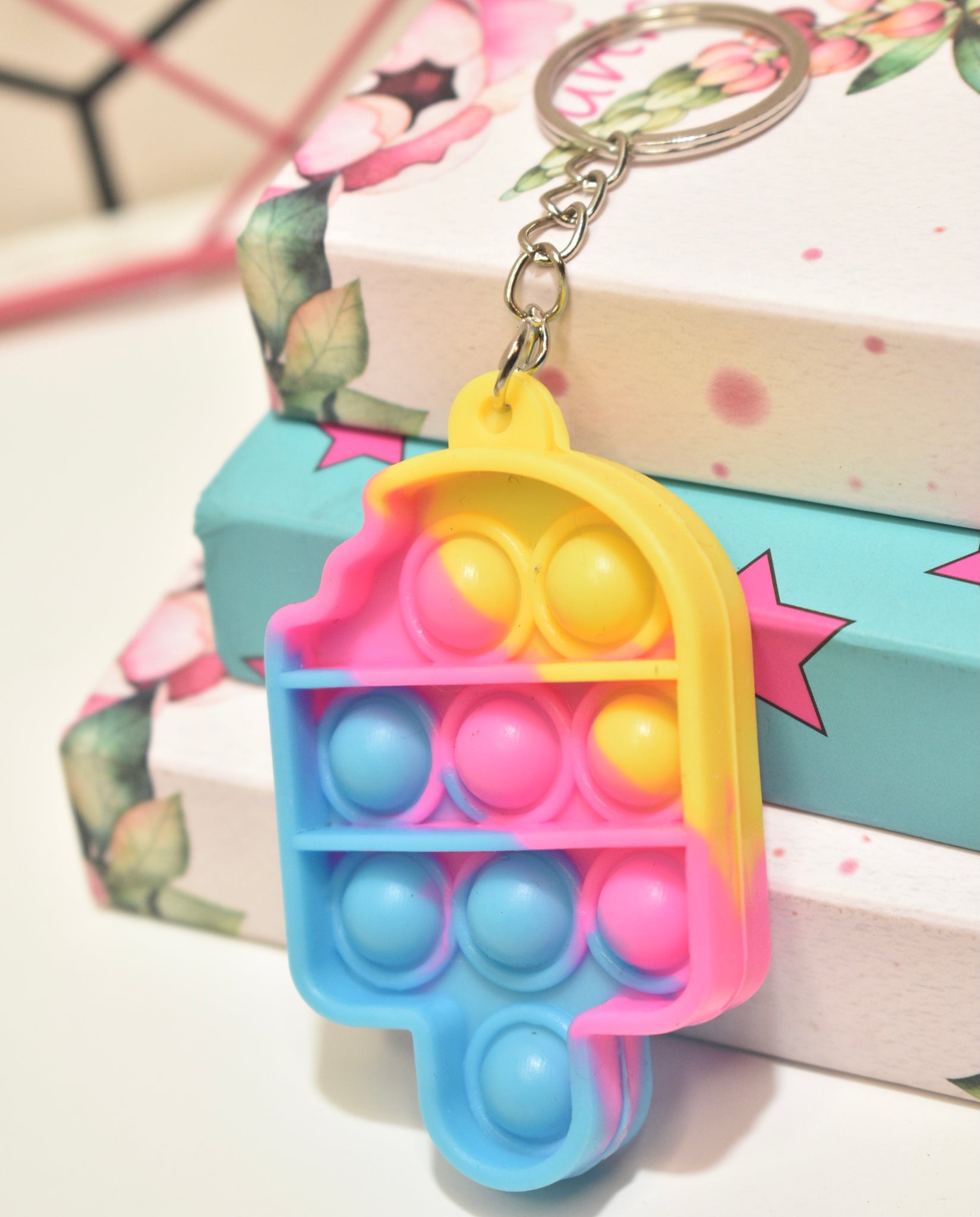 Key Rings Popit Popit Mini Keychains – Chains & Charms