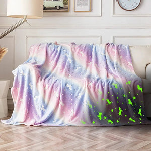 Unicorn Magic Blanket (Glow in the Dark)