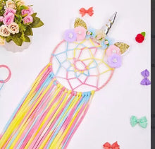 Load image into Gallery viewer, Unicorn Dream Catcher &amp; Accessory Organiser
