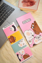 Load image into Gallery viewer, Bare Bear Magnetic Book Marks (set of 4)

