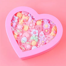 Load image into Gallery viewer, Cute Pastel Kids Heart Ring Box (36 Rings)

