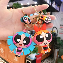 Load image into Gallery viewer, Power Puff Girls Keychain
