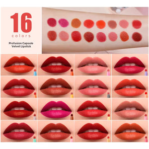 Capsule Velvet Lipsticks (Set of 16)