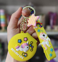 Load image into Gallery viewer, Unicorn Mirror Keychain
