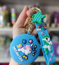 Load image into Gallery viewer, Unicorn Mirror Keychain
