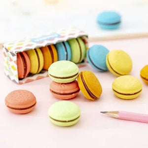 Macaron Eraser Set (6pcs)