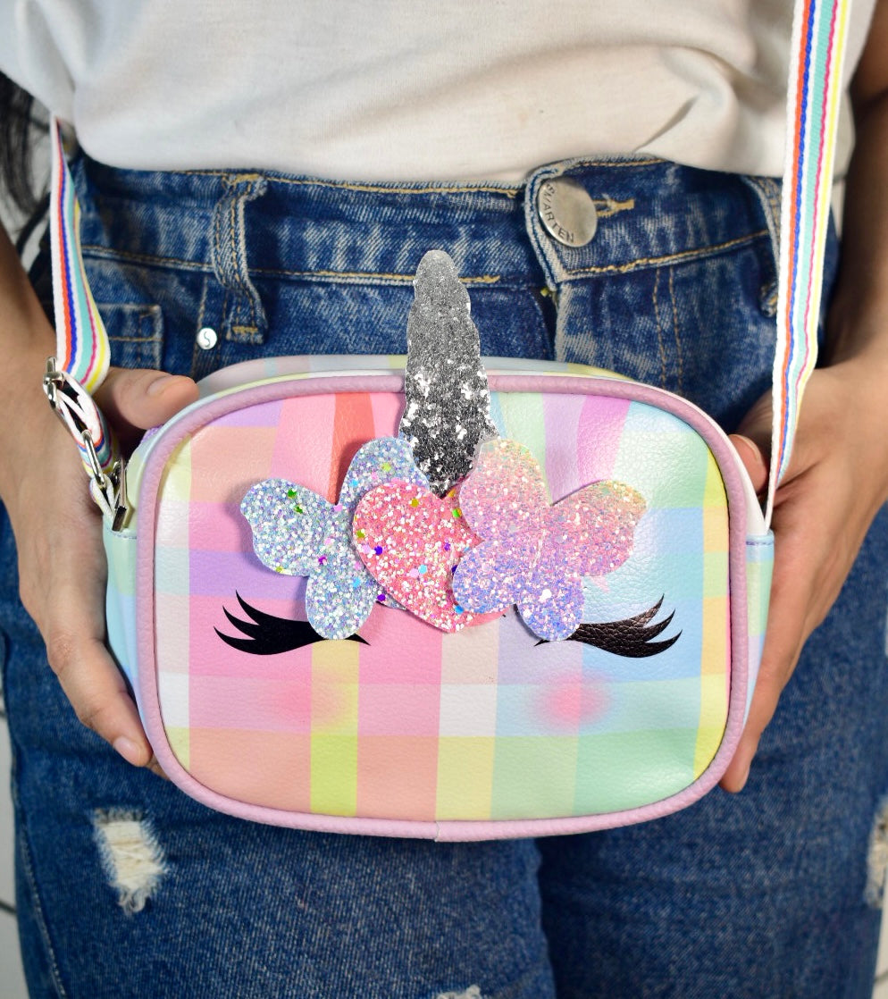 Unicorn sequin sling online bag