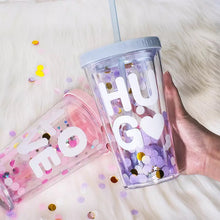 Load image into Gallery viewer, Love &amp; Hug Confetti Tumblers
