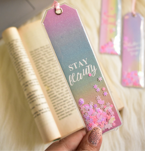 Rainbow Confetti Bookmarks