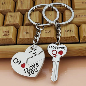 Couple Love Keychain Set