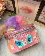 Load image into Gallery viewer, Premium Pink Vanity Bag
