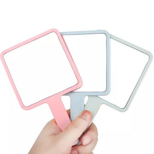 Pastel Square Hand Mirror