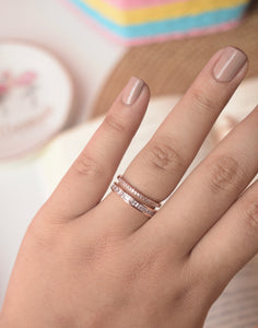 Rose Gold Cocktail Rings (Adjustable)